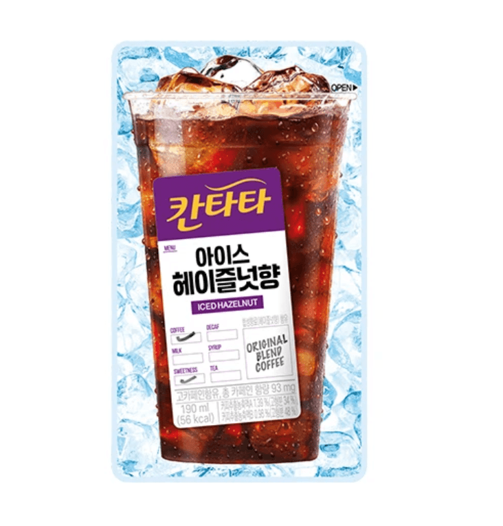칸타타 아이스 헤이즐넛 20개