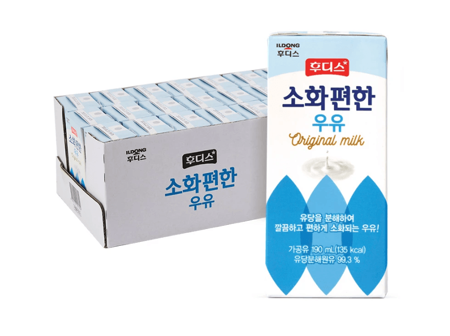 후디스 소화 편한 우유 24개