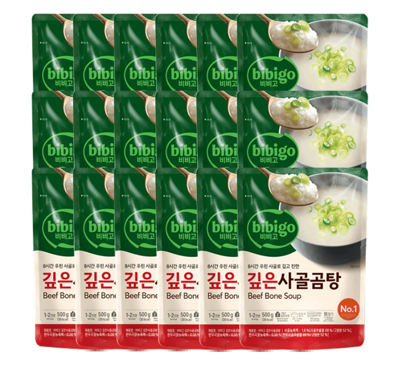 비비고 깊은사골곰탕 18봉