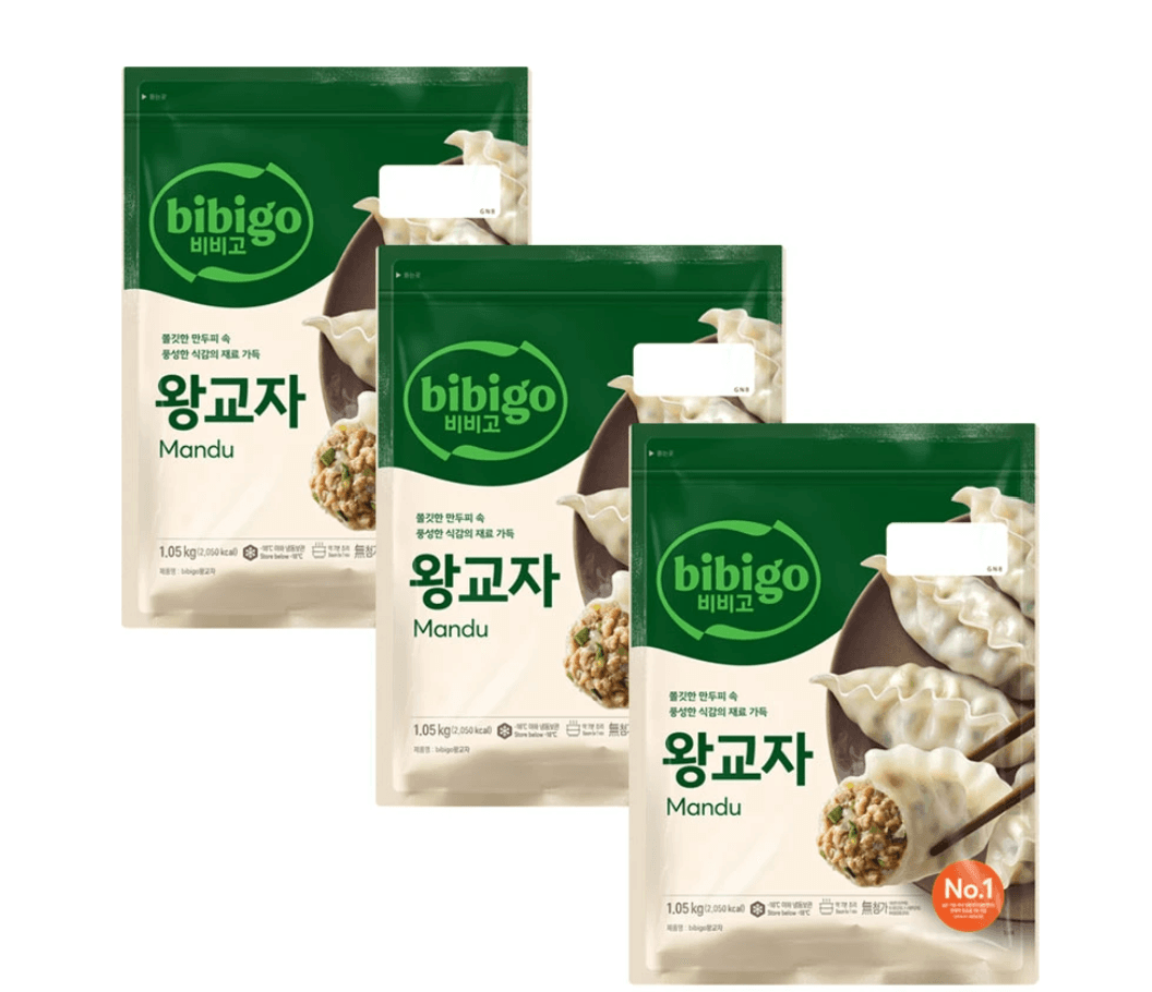 비비고 왕교자 1.05kg 3개