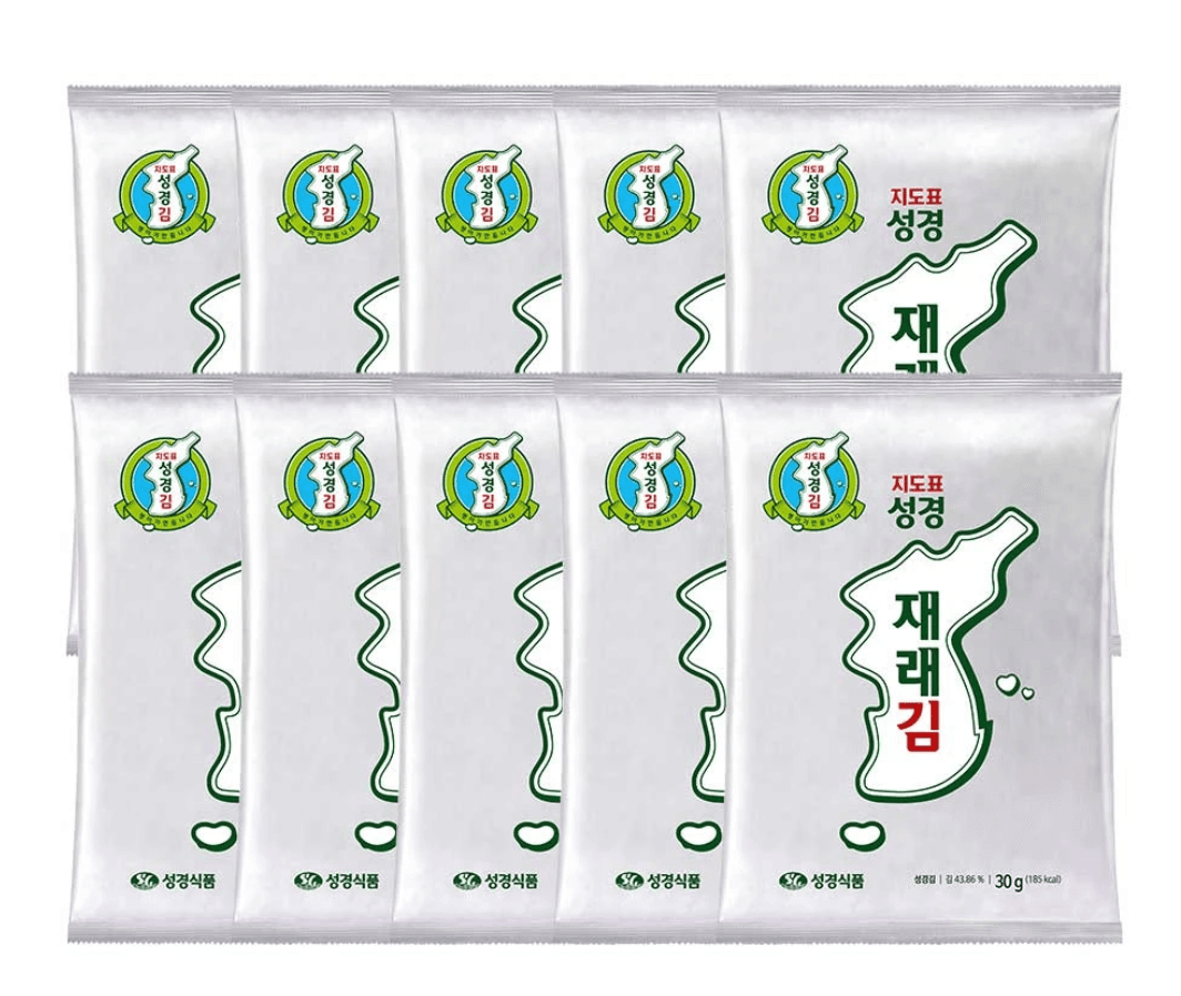 성경식품 재래 전장김 10개