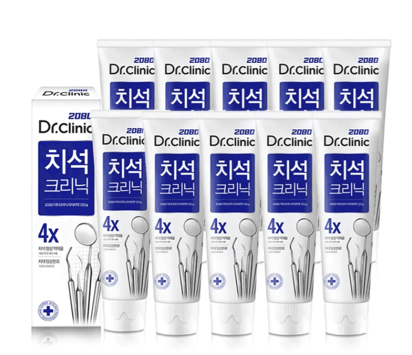 치석클리닉4X 140g 10개