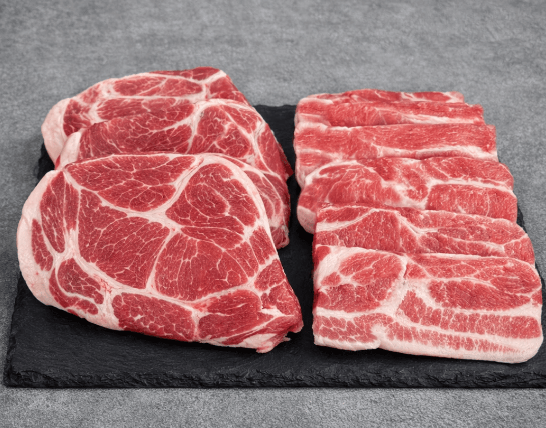 삼겹살+목살 1kg 세트