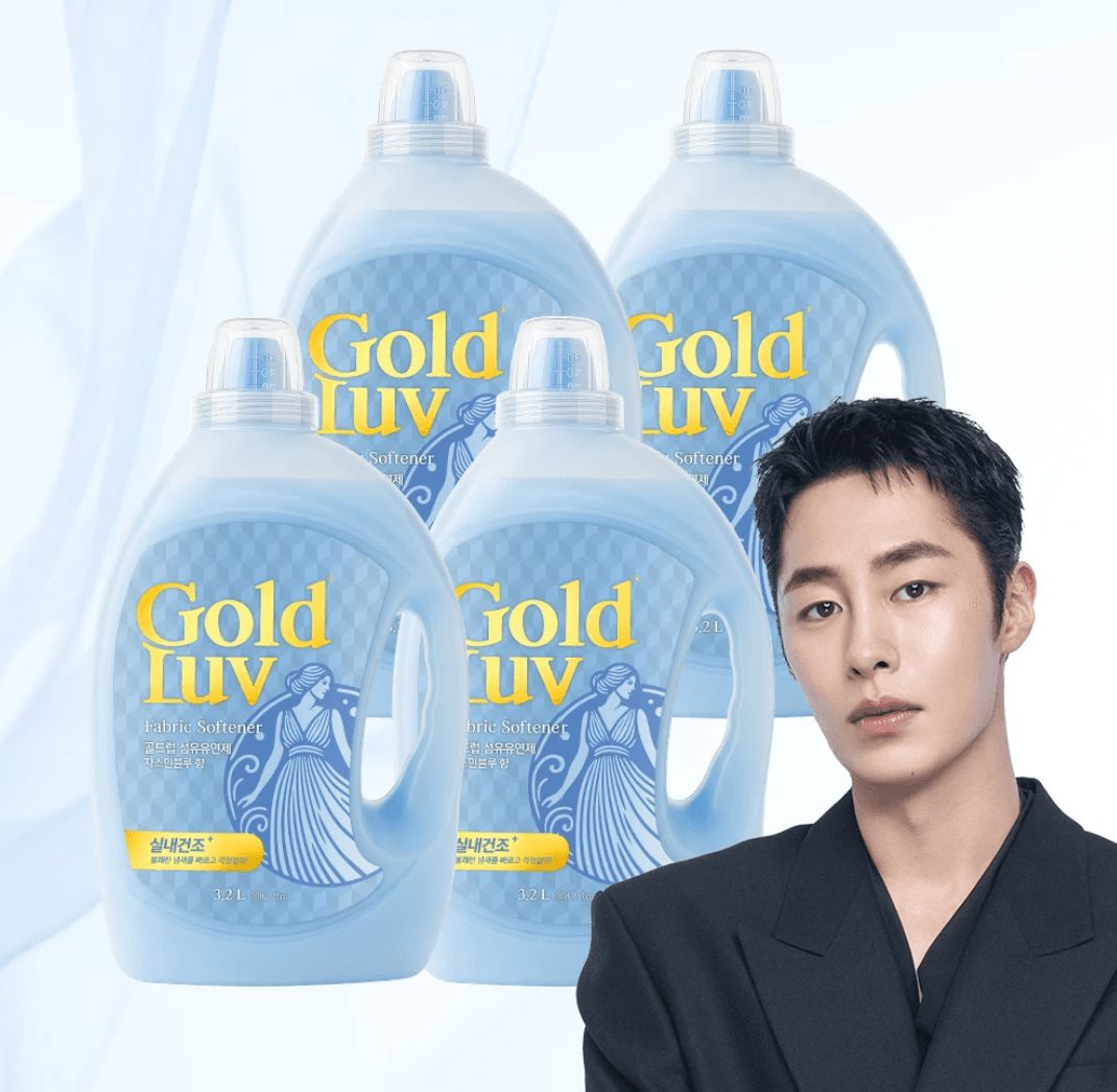 골드럽 섬유유연제 3.2L 4개