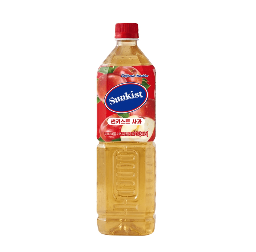 썬키스트 사과 주스 1.35L