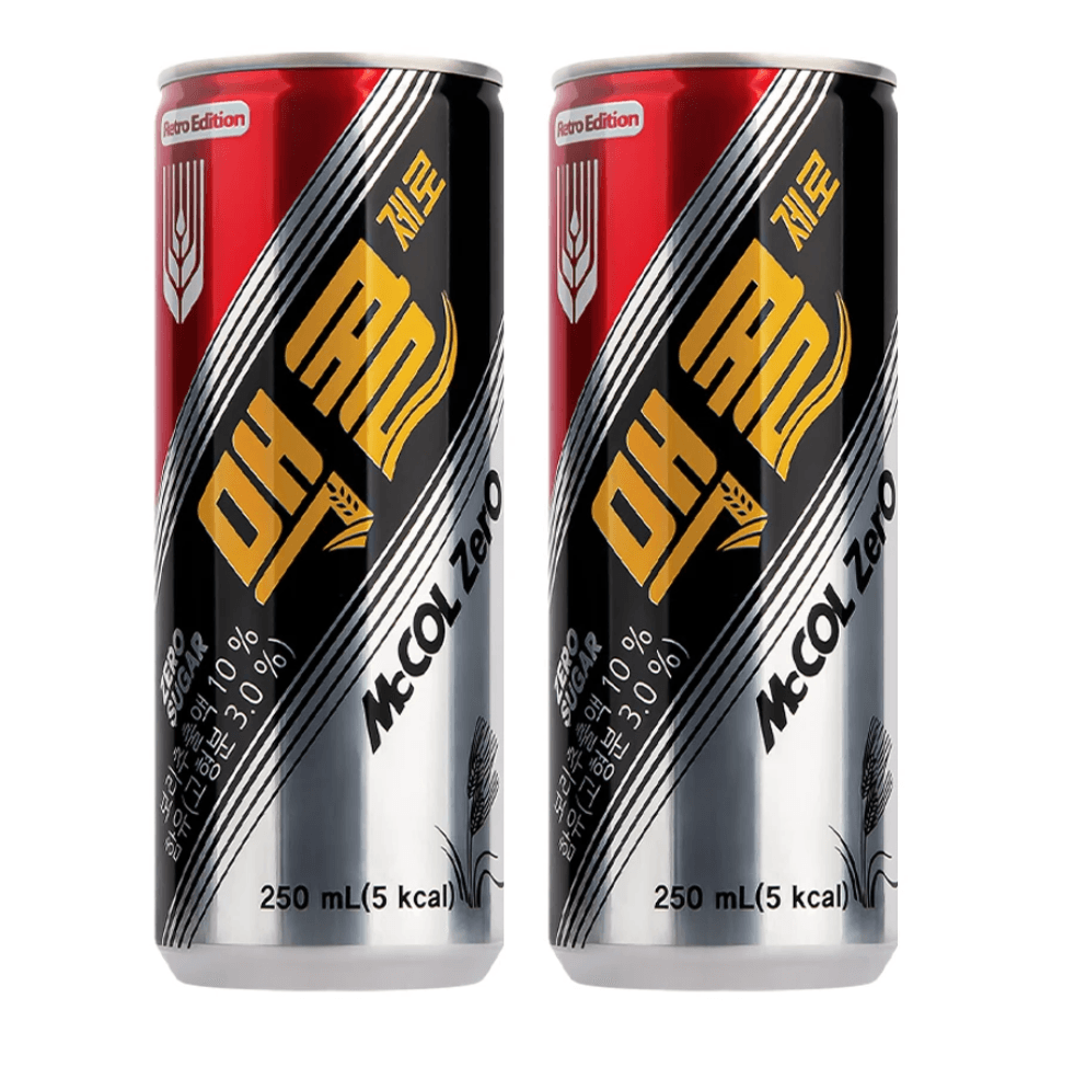 맥콜 제로 250ml 30캔