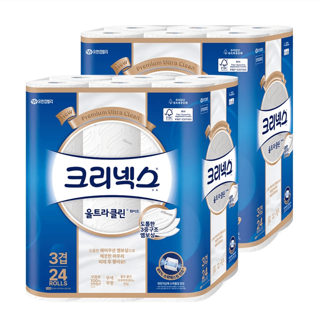 크리넥스 울트라클린 48롤