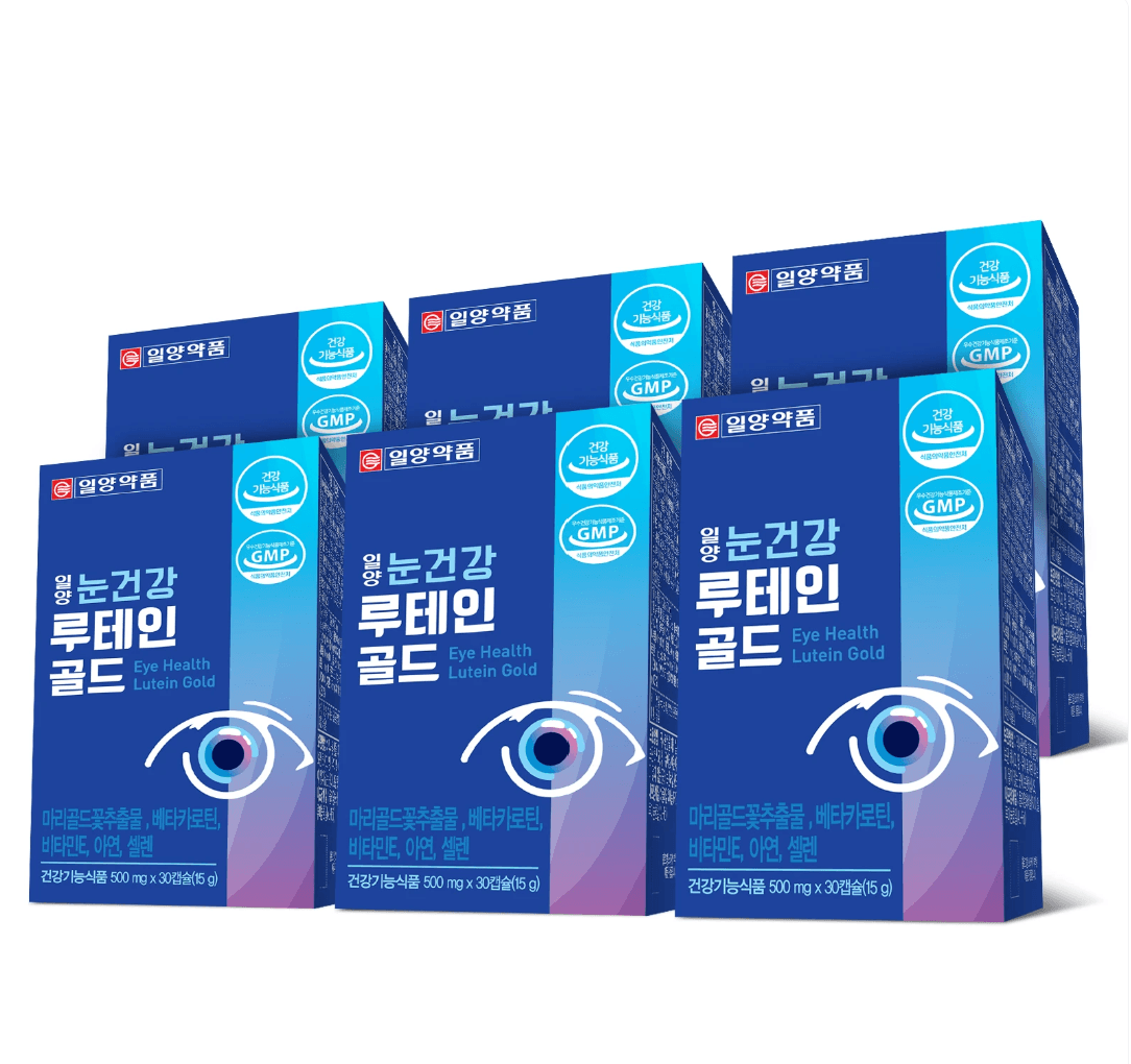 일양약품 루테인 골드 6박스