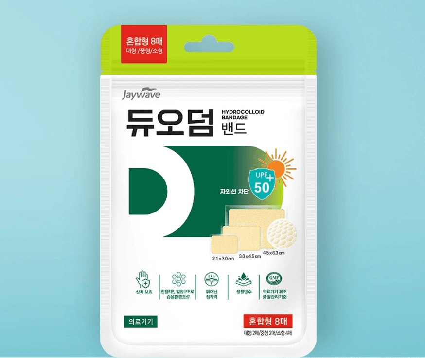 듀오덤 밴드 혼합형 8매