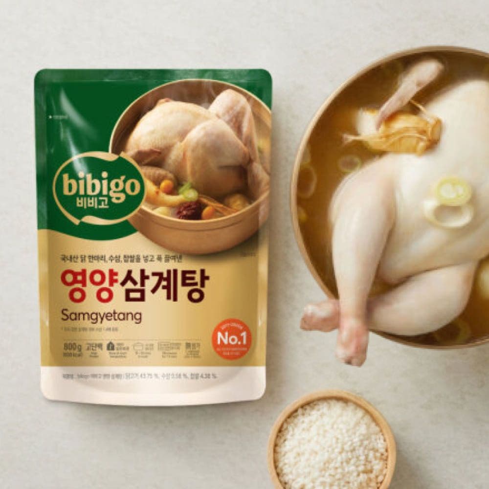 비비고 영양 삼계탕 800g 4개