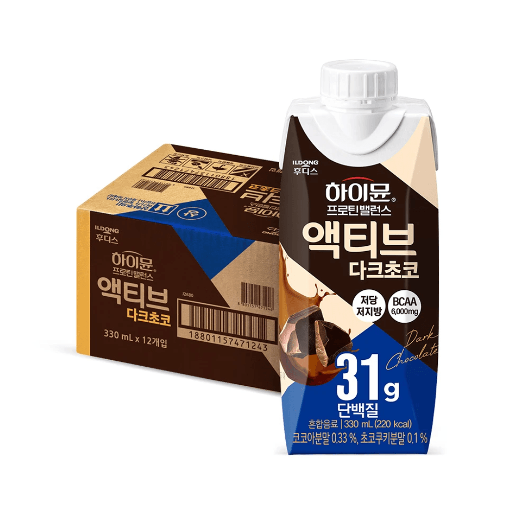 하이뮨 프로틴 액티브 다크초코 12개