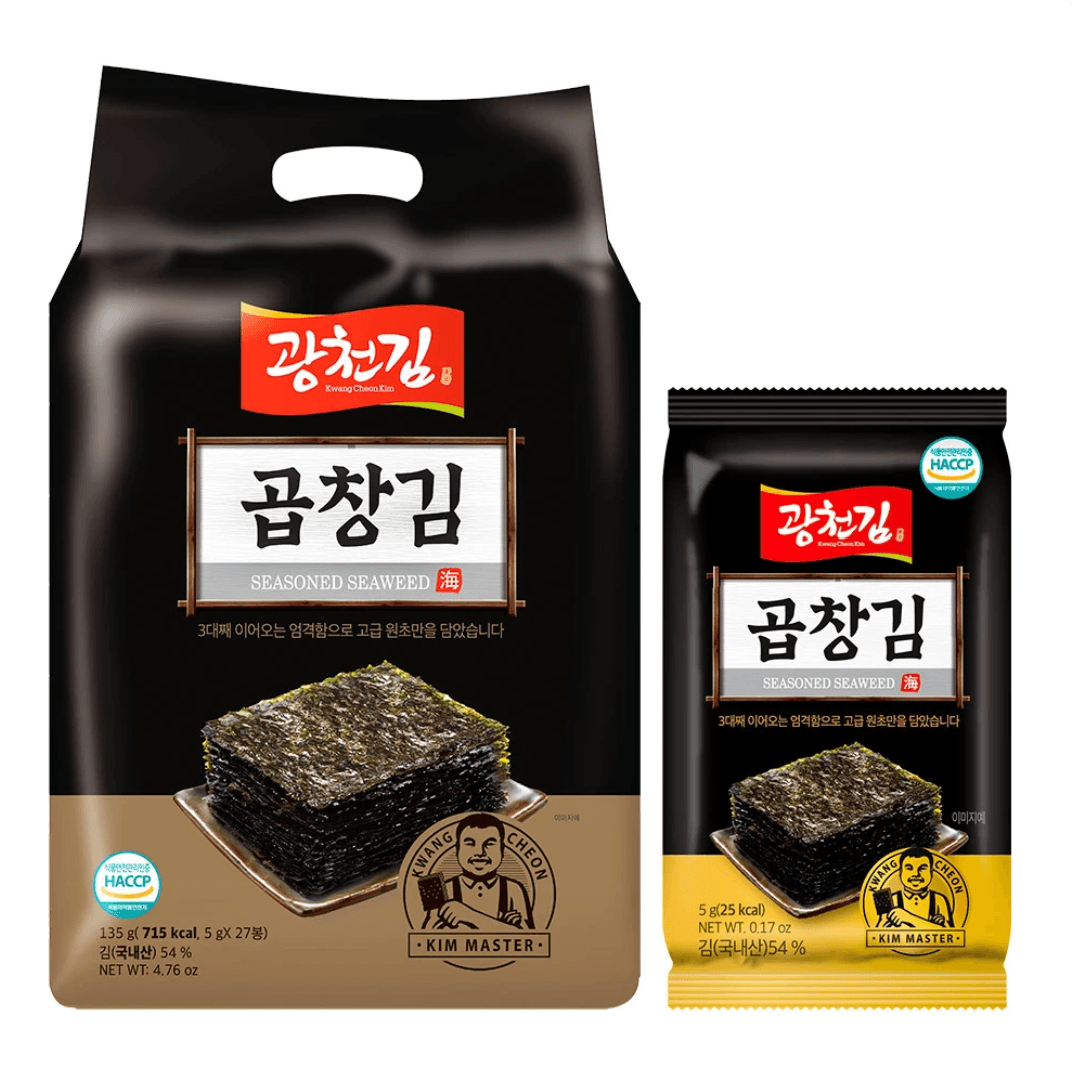 광천김 곱창김 도시락김 27개