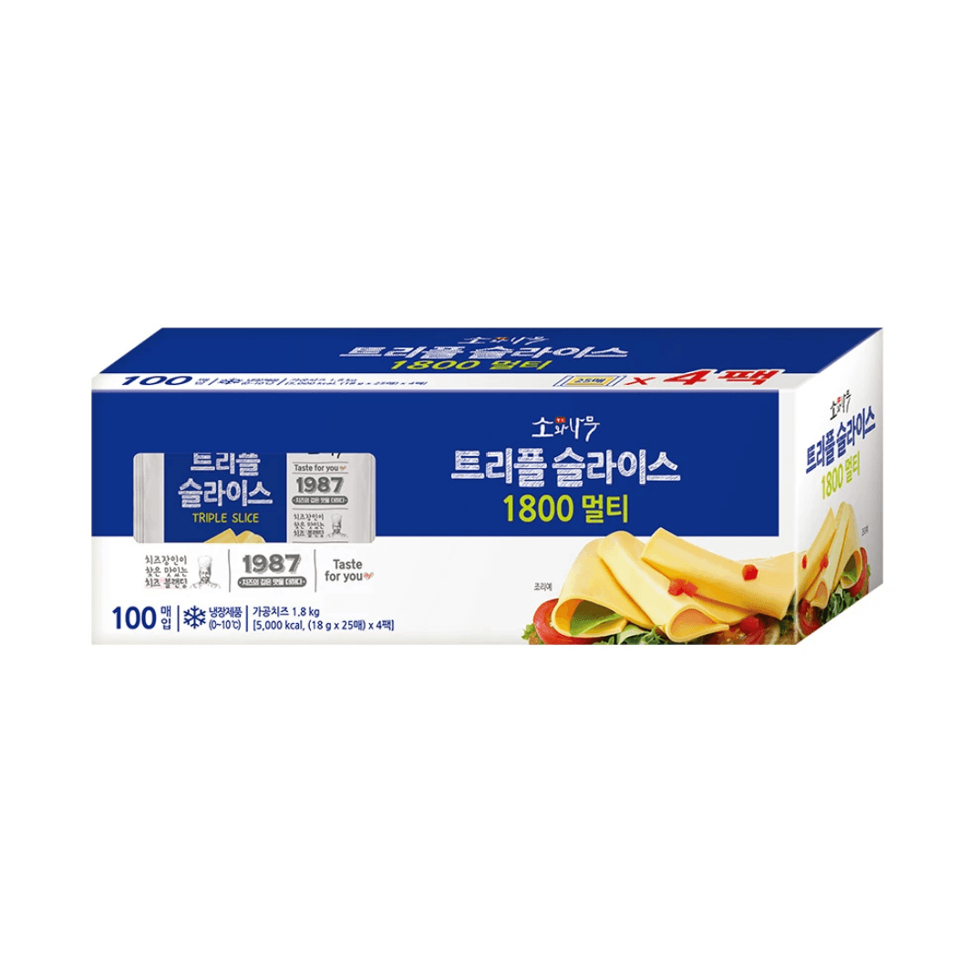 동원 소와나무 슬라이스 치즈 100매