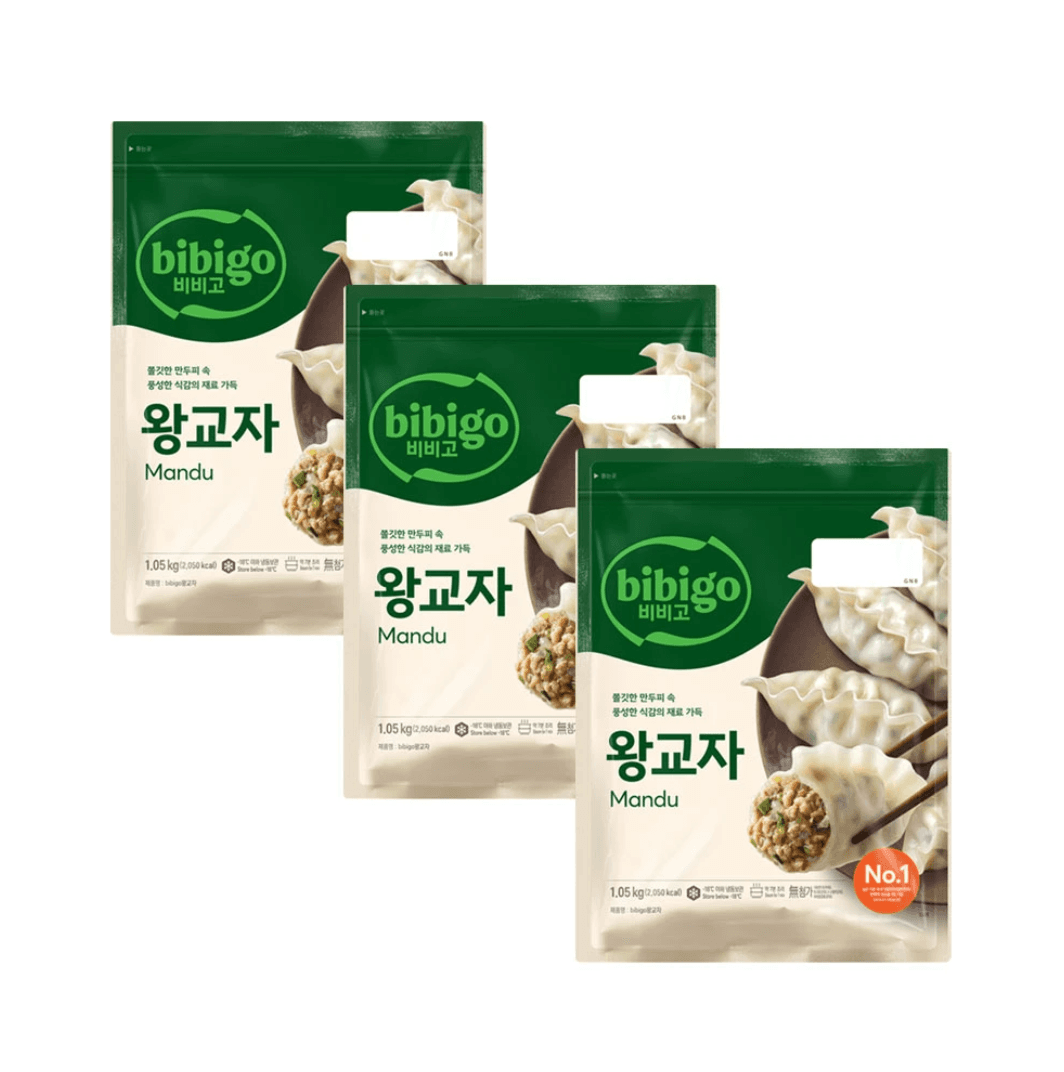 비비고 왕교자 1.05kg 3개