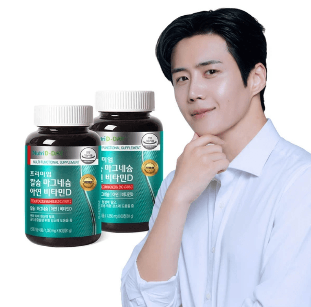 뉴트리디데이 칼슘 마그네슘 아연 D 60정