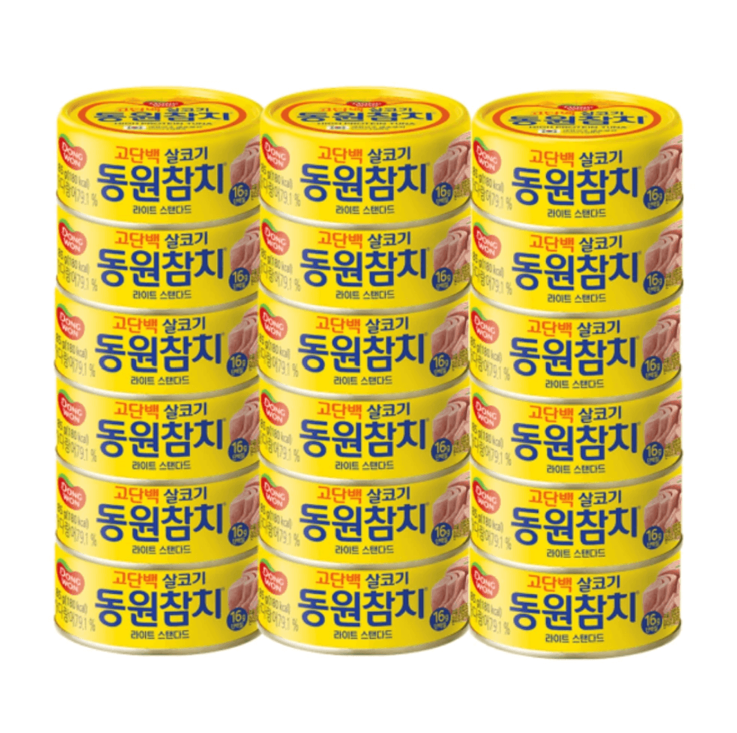 동원 살코기 참치 18캔