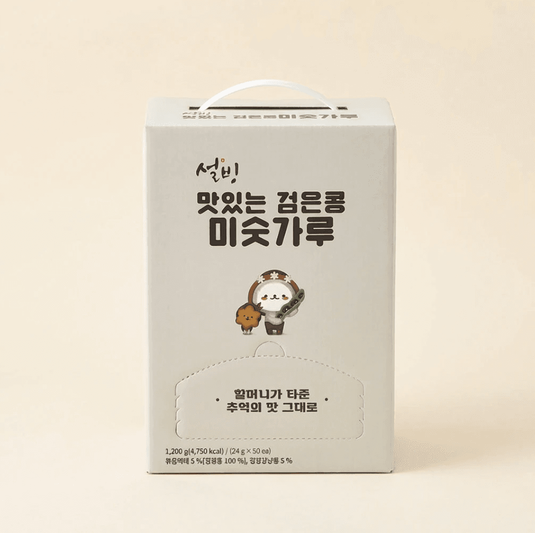 설빙 검은콩 미숫가루 50개입
