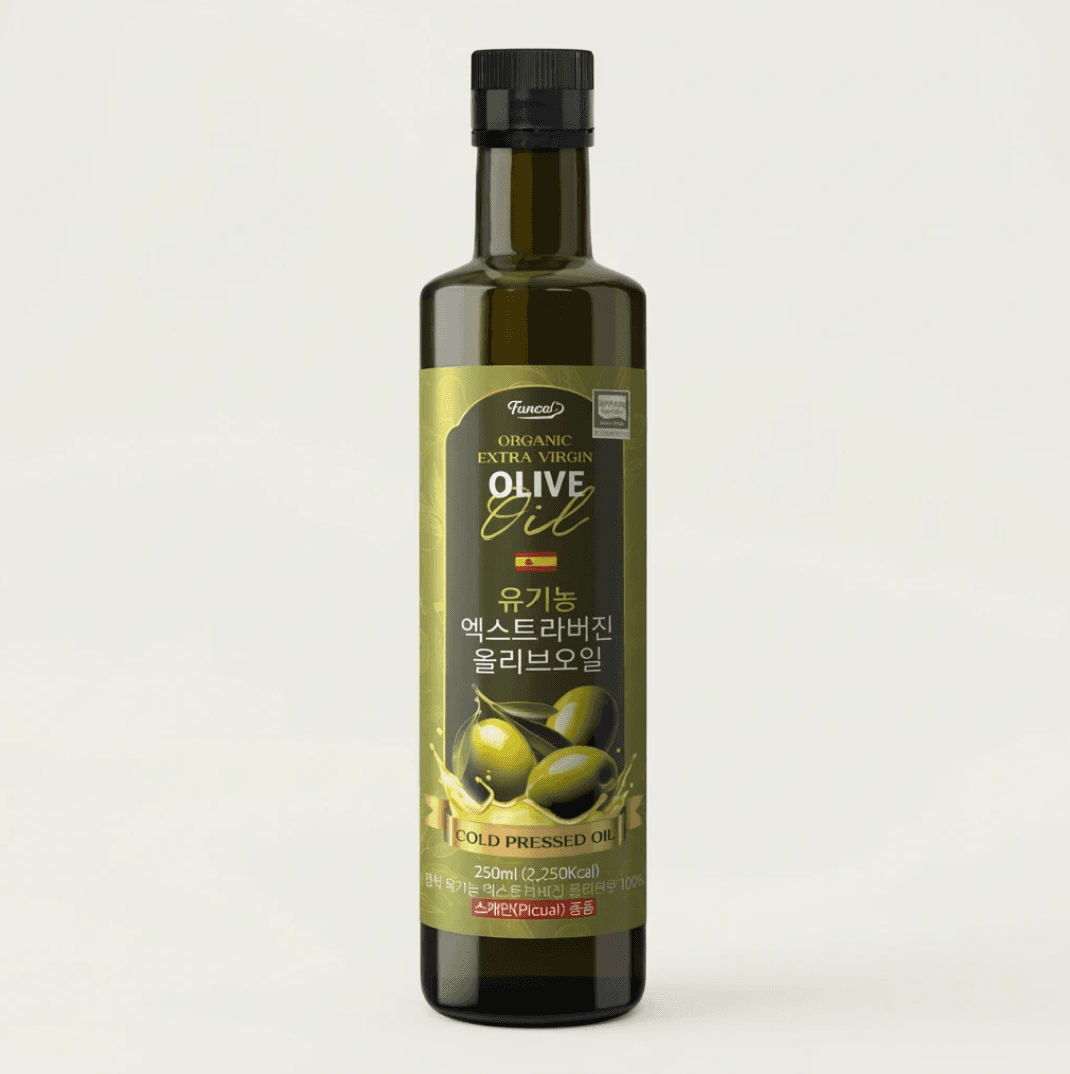 퍼니트 유기농 올리브오일 250ml 3병