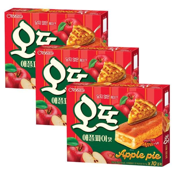 오리온 오뜨 애플파이 350g
