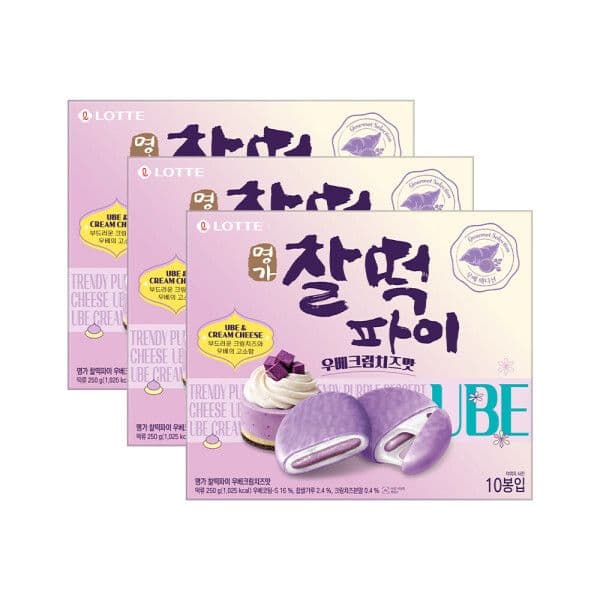 롯데제과 찰떡파이 250g 3개
