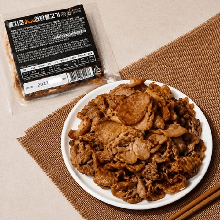 을지로 연탄불고기 250g 4개
