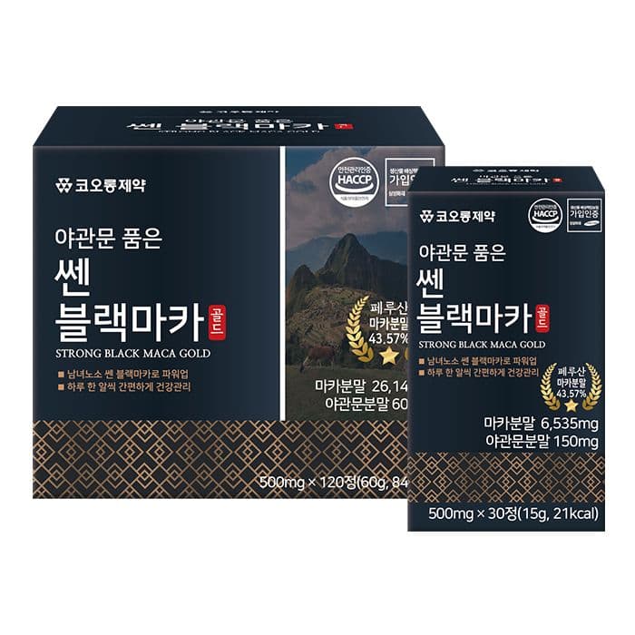 코오롱제약 블랙마카 120정