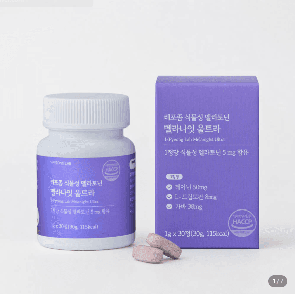 리포좀 식물성 멜라토닌 5mg