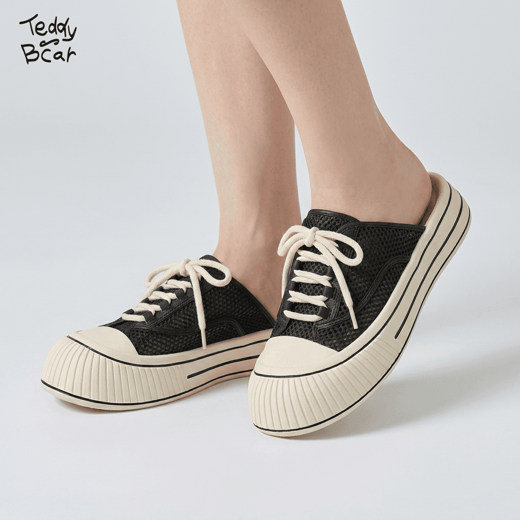 TR테디베어 스니커즈 뮬