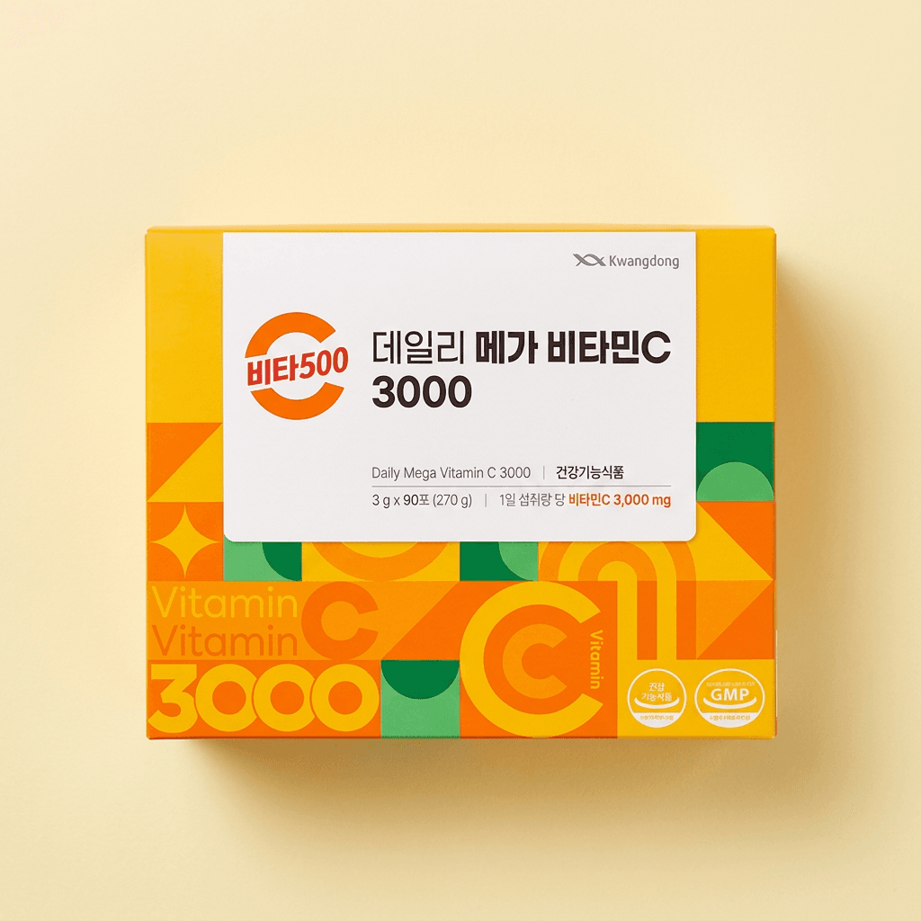 광동 메가비타민C 3000 90포