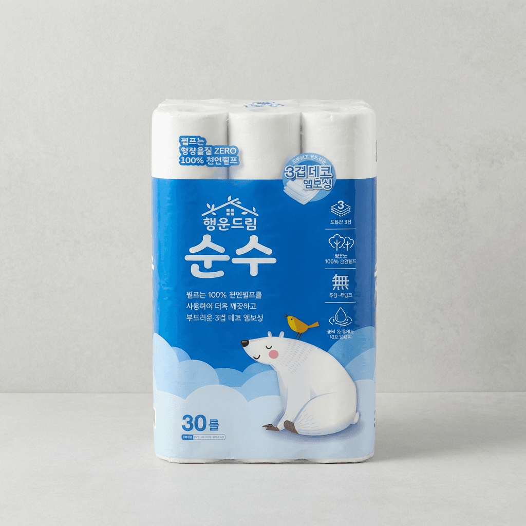 행운드림 순수 화장지 60롤