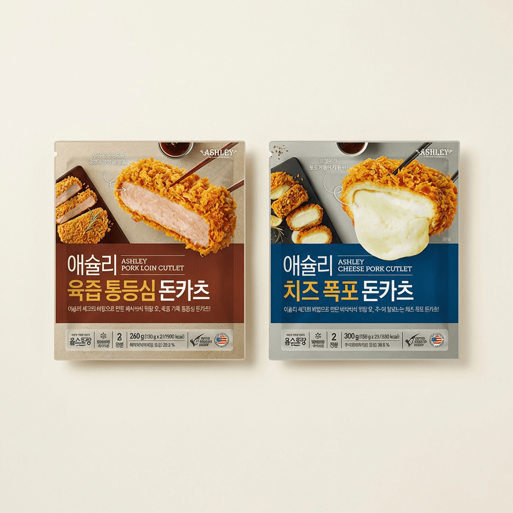 애슐리 통등심·치즈 돈카츠
