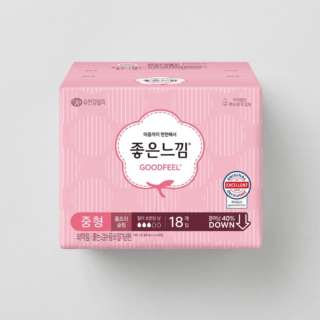좋은느낌 오리지널 중형 3팩