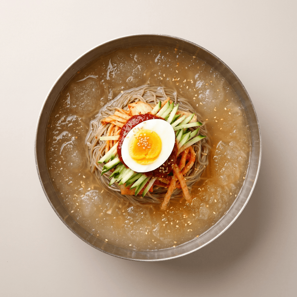 화평동 세숫대야 왕 냉면 10인분