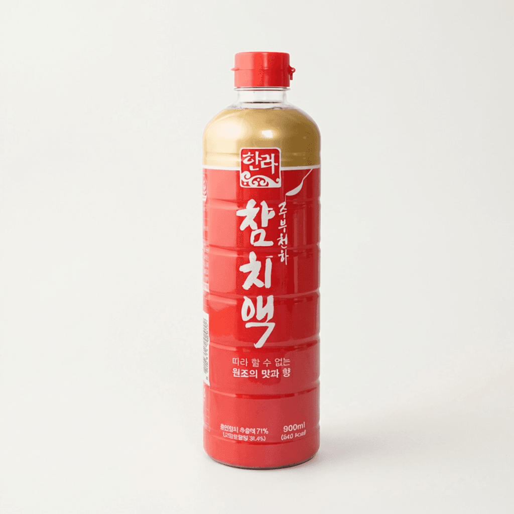 한라식품 참치액 900ml 3개
