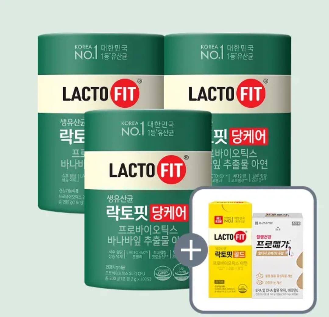 종근당건강 락토핏 당케어 300포