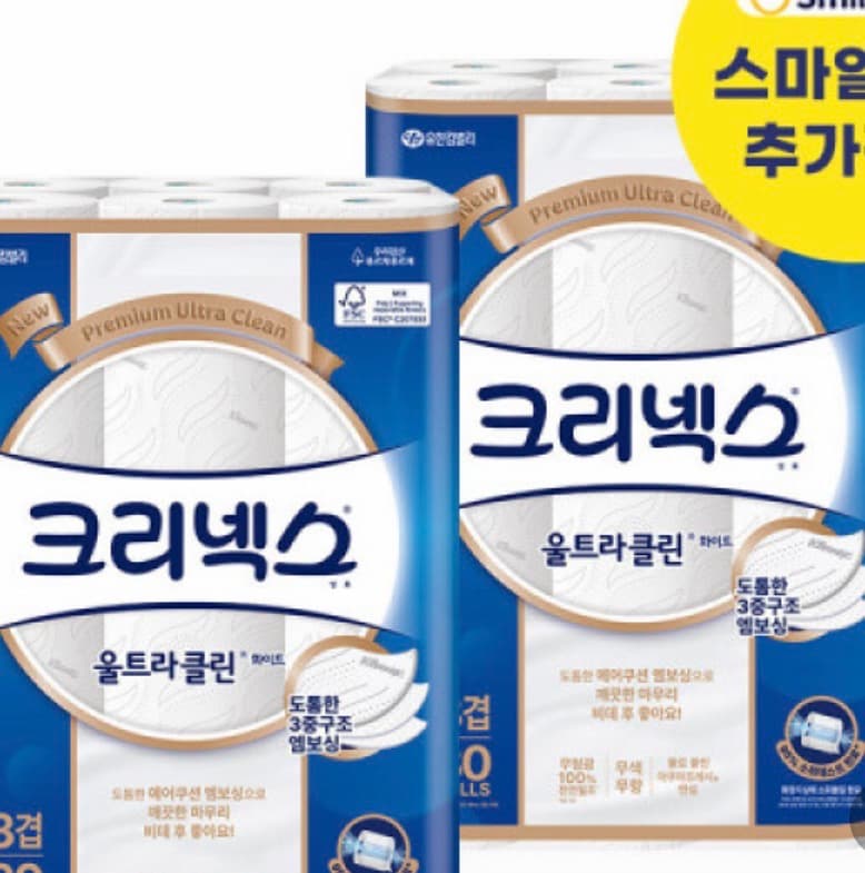 크리넥스 울트라클린 60롤