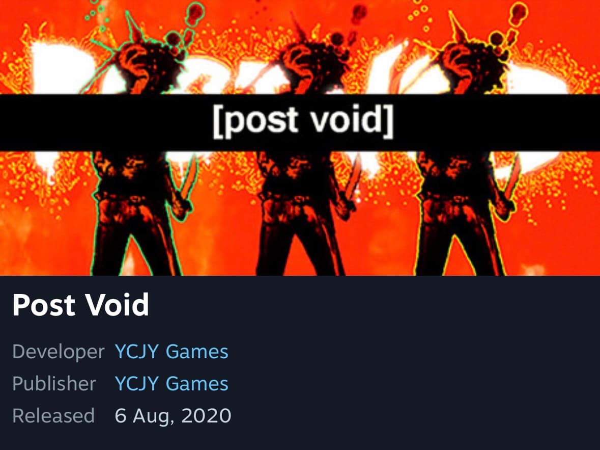 Post Void