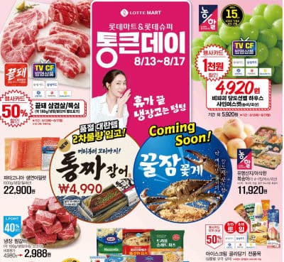 롯데마트 통큰데이 할인 모음