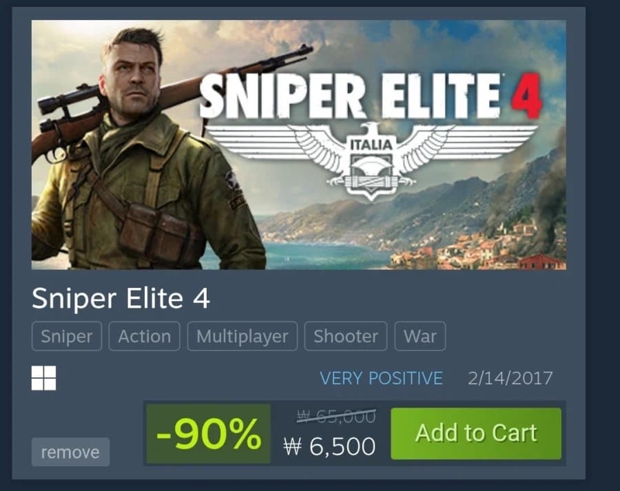 Sniper Elite 4