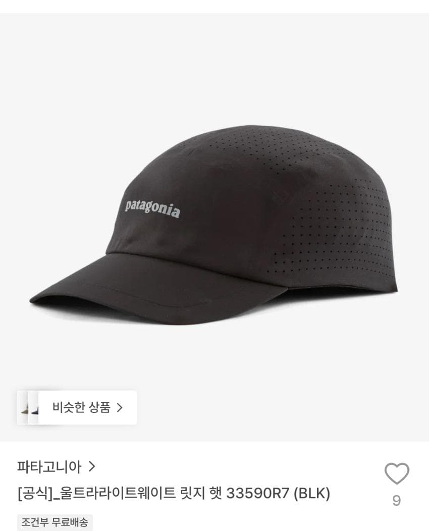 Patagonia 라이트웨이트 릿지 햇