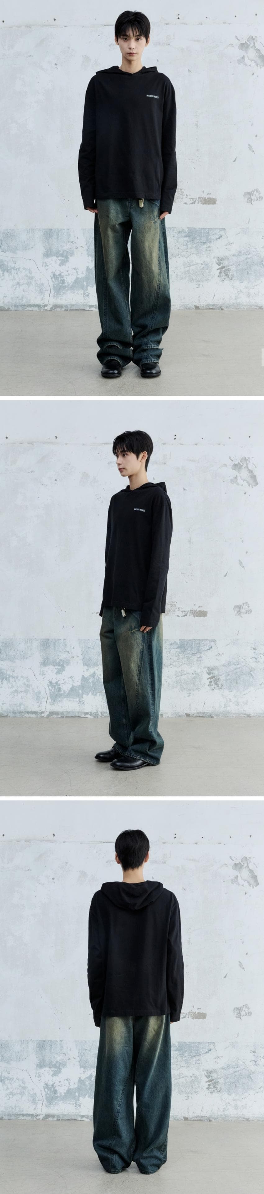 메종미네드 후드 롱슬리브