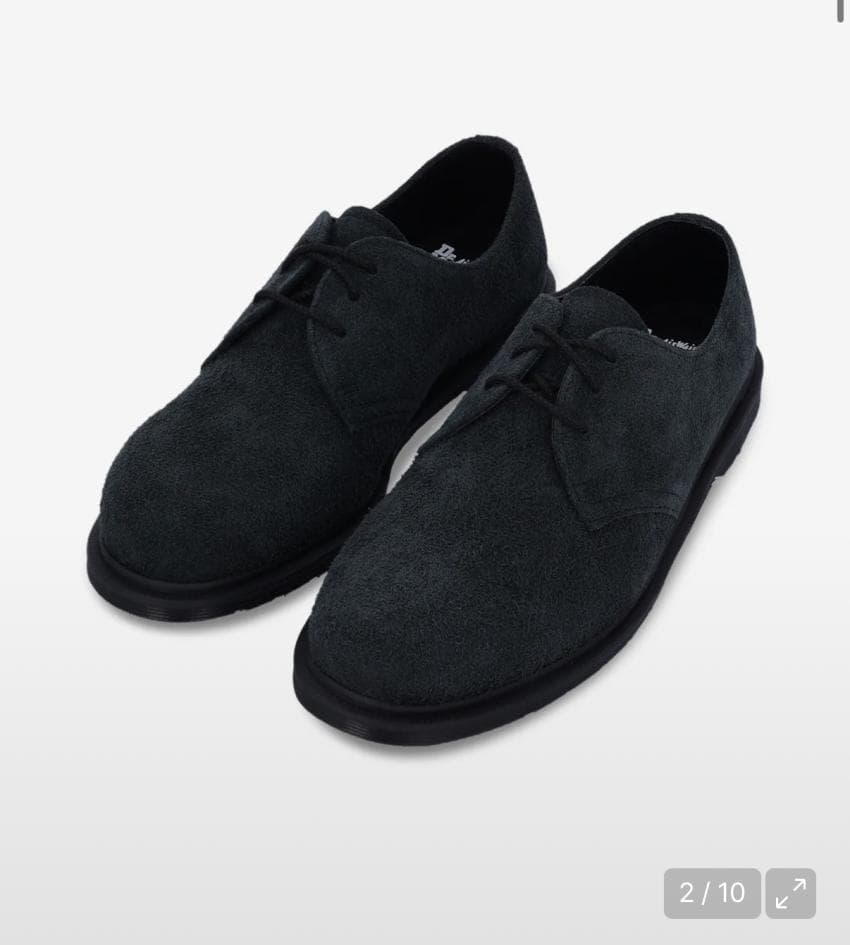 Dr. Martens Mayfair Black Tumbled Suede