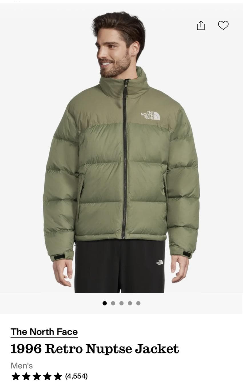 The North Face 눕시 자켓 $171.6