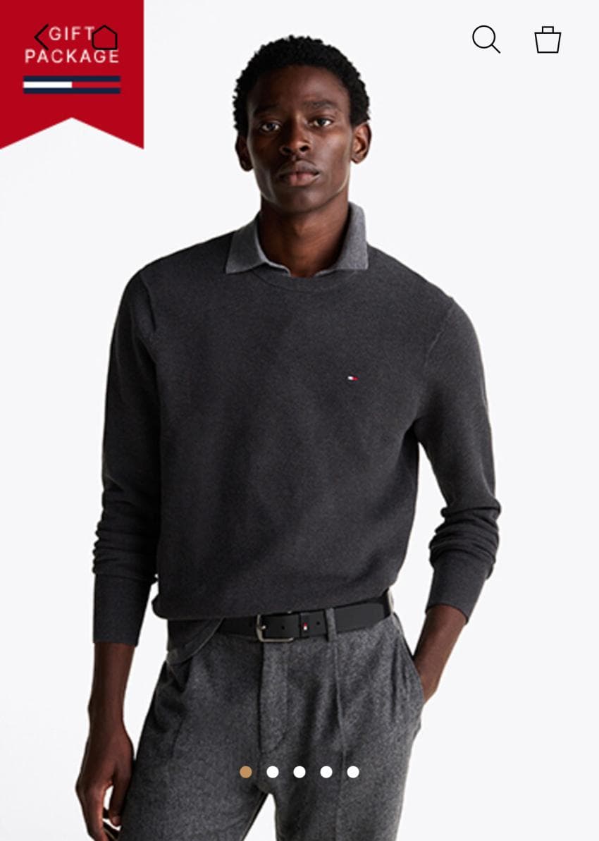 Tommy Hilfiger 에센셜 스트럭처 크루넥