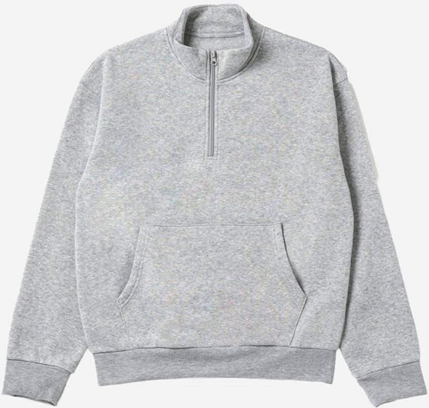 Fleece Half Zip-Up Jacket Size L