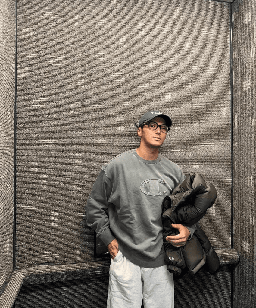 챔피온 C로고 피그먼트 오버핏