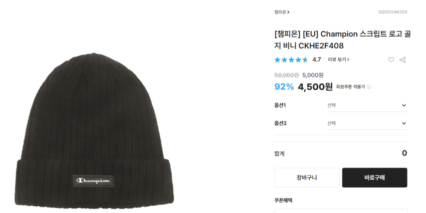 Champion Beanie + Other Items