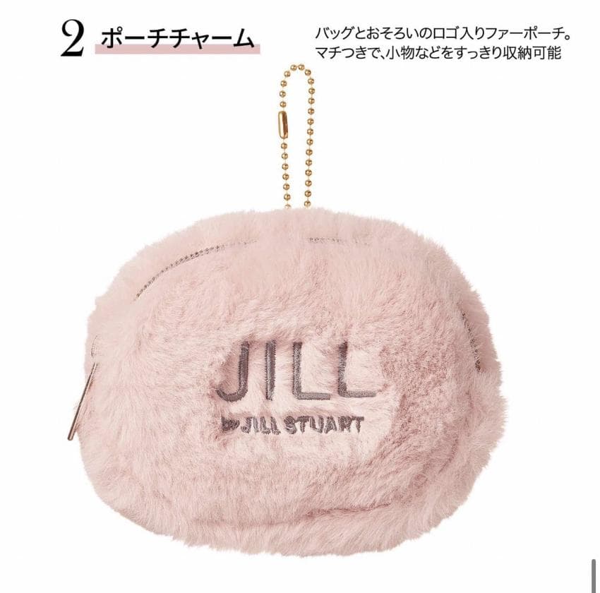 JILL by JILL STUART Fur Bag & Pouch