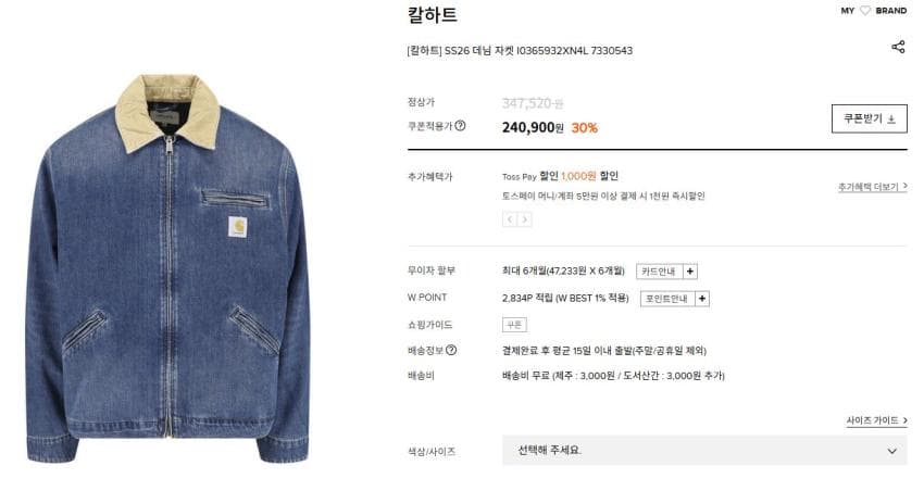 Carhartt WIP OG Detroit