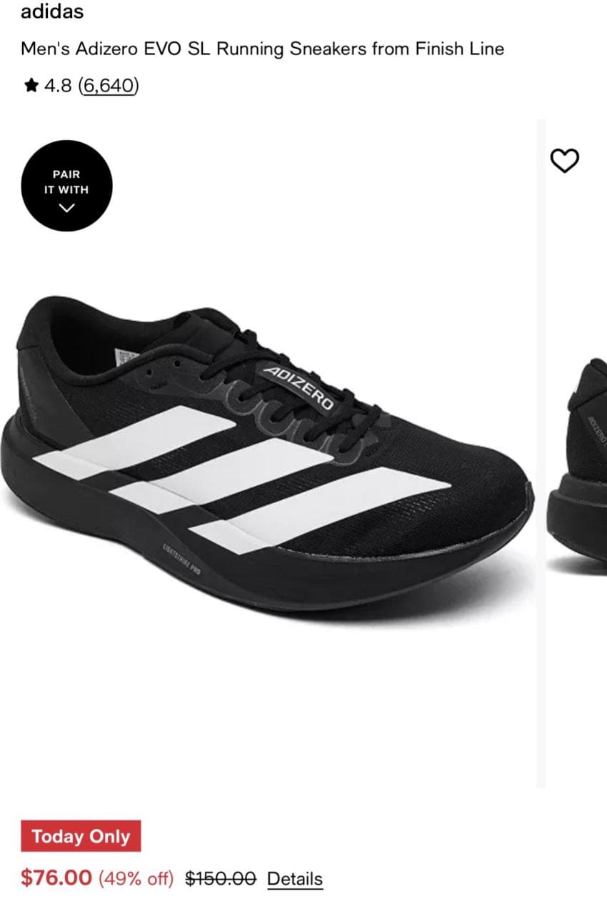 Adidas EVO SL